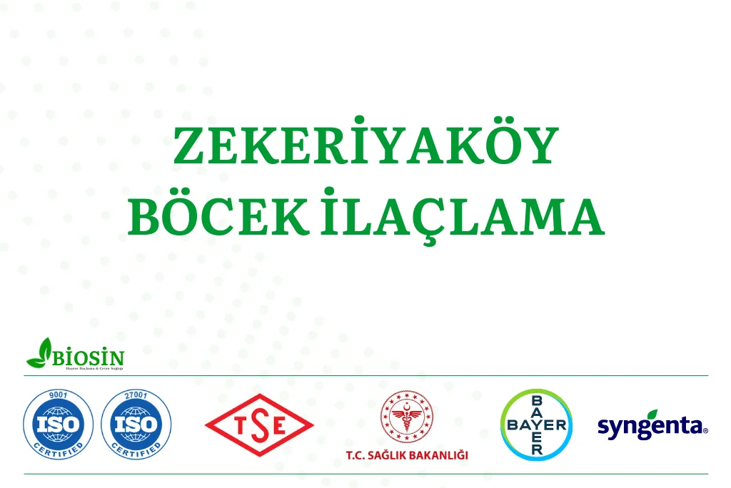 Zekeriyaköy Böcek İlaçlama