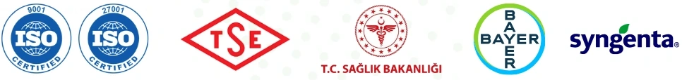 Sağlık Bakanlığı Onaylı, ISO 90001 ve 27001 Sertifika